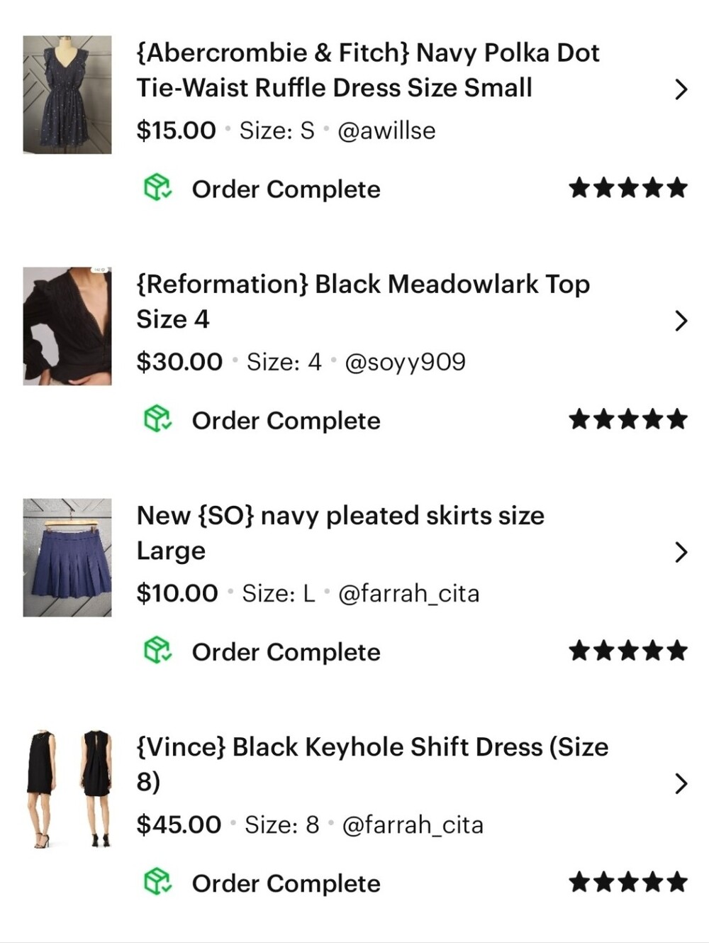 ⭐️⭐️⭐️⭐️⭐️ 5.0 Top Rated Seller!